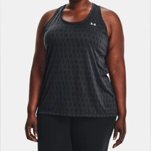 Under Armour Women's Racerback
Tank Top Size 1X Black.